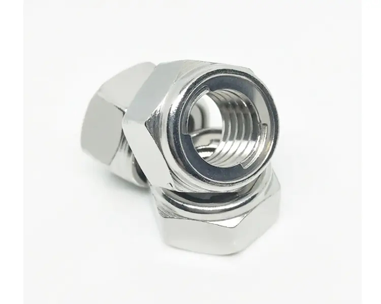 DIN982  非金屬嵌件六角鎖緊加厚螺母