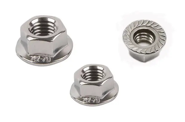 DIN6923六角法蘭螺母